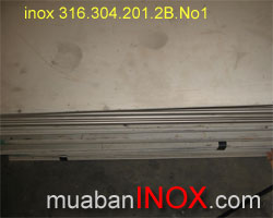 Tấm Inox 304. 2B.  2mm, 5mm. 1m5, 6m